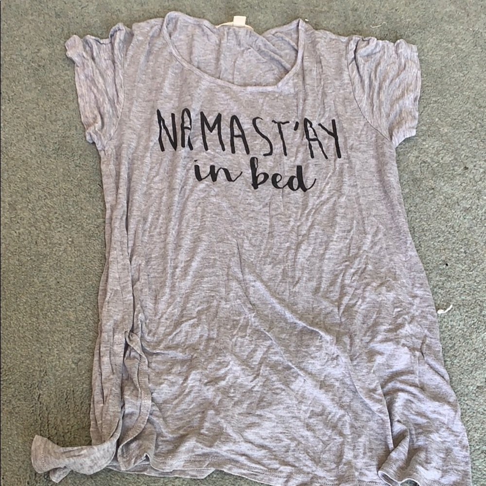Francescas Yoga shirt